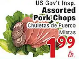 Rio Valley Market US Gov't Insp. Assorted Pork Chops offer