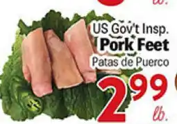 Rio Valley Market US Gov't Insp. Pork Feet offer