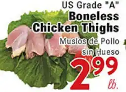 Rio Valley Market US Grade A Boneless Chicken Thighs offer