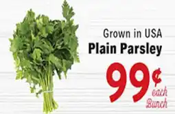 Rio Valley Market Grown in USA Plain Parsley offer