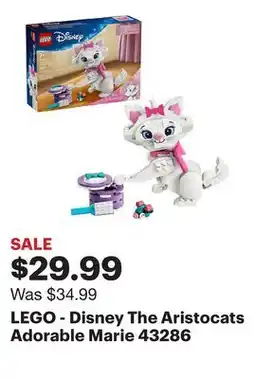 Best Buy LEGO - Disney The Aristocats Adorable Marie 43286 offer