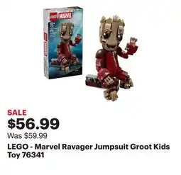 Best Buy LEGO - Marvel Ravager Jumpsuit Groot Kids Toy 76341 offer