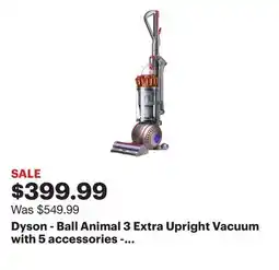 Best Buy Dyson - Ball Animal 3 Extra Upright Vacuum with 5 accessories - Copper/Silver offer
