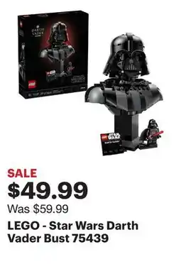 Best Buy LEGO - Star Wars Darth Vader Bust 75439 offer