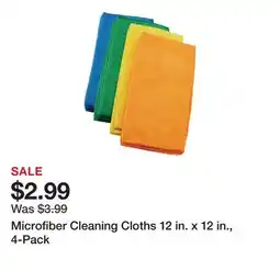 Harbor Freight Tools Microfiber Cleaning Cloths 12 in. x 12 in., 4-Pack offer