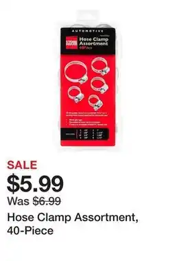 Harbor Freight Tools Hose Clamp Assortment, 40-Piece offer