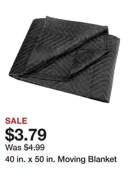 Harbor Freight Tools 40 in. x 50 in. Moving Blanket offer