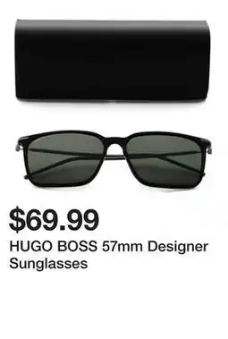 Marshalls HUGO BOSS 57mm Designer Sunglasses offer