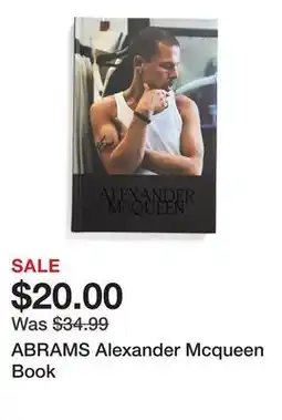 Marshalls ABRAMS Alexander Mcqueen Book offer