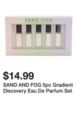 Marshalls SAND AND FOG 5pc Gradient Discovery Eau De Parfum Set offer