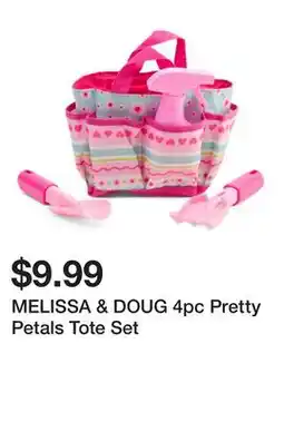 Marshalls MELISSA & DOUG 4pc Pretty Petals Tote Set offer