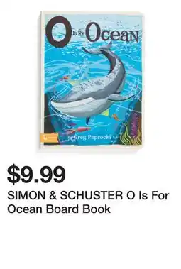 Marshalls SIMON & SCHUSTER O Is For Ocean Board Book offer