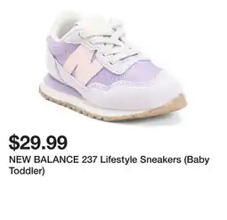 Marshalls NEW BALANCE 237 Lifestyle Sneakers (Baby Toddler) offer