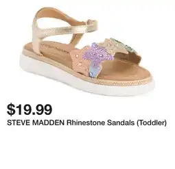 Marshalls STEVE MADDEN Rhinestone Sandals (Toddler) offer