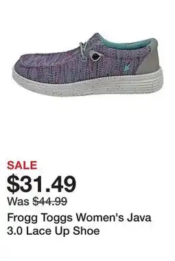 Tractor Supply Company Frogg Toggs Women's Java 3.0 Lace Up Shoe offer