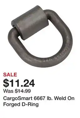 Tractor Supply Company CargoSmart 6667 lb. Weld On Forged D-Ring offer