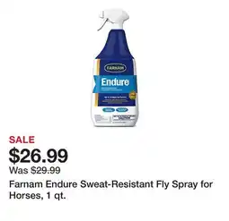 Tractor Supply Company Farnam Endure Sweat-Resistant Fly Spray for Horses, 1 qt offer