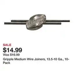 Tractor Supply Company Gripple Medium Wire Joiners, 13.5-10 Ga., 10-Pack offer