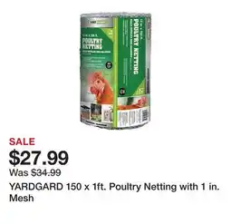 Tractor Supply Company YARDGARD 150 x 1ft. Poultry Netting with 1 in. Mesh offer
