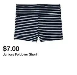 Five Below Juniors Foldover Short offer