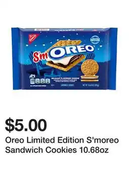 Five Below Oreo Limited Edition S'moreo Sandwich Cookies 10.68oz offer