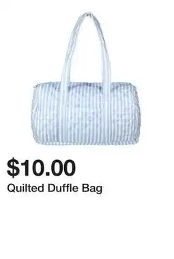 Five Below Quilted Duffle Bag offer