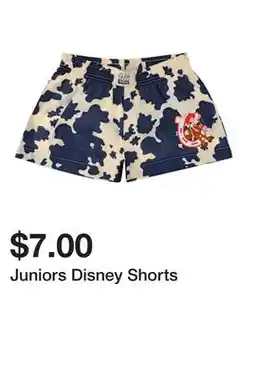Five Below Juniors Disney Shorts offer