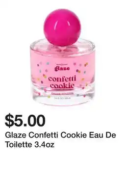 Five Below Glaze Confetti Cookie Eau De Toilette 3.4oz offer