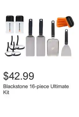 Costco Blackstone 16-piece Ultimate Kit offer