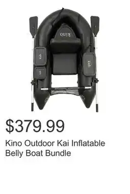 Costco Kino Outdoor Kai Inflatable Belly Boat Bundle offer