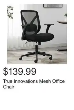 Costco True Innovations Mesh Office Chair offer