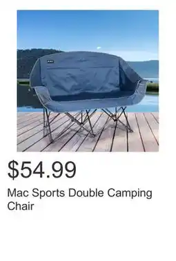 Costco Mac Sports Double Camping Chair offer