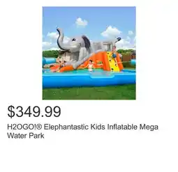 Costco H2OGO! Elephantastic Kids Inflatable Mega Water Park offer