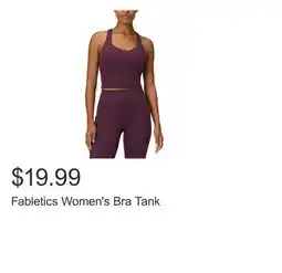 Costco Fabletics Women's Bra Tank offer