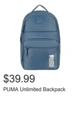 Costco PUMA Unlimited Backpack offer