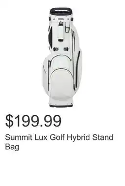 Costco Summit Lux Golf Hybrid Stand Bag offer