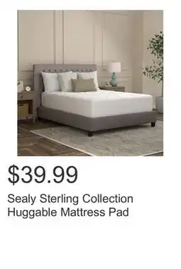 Costco Sealy Sterling Collection Huggable Mattress Pad offer