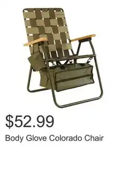 Costco Body Glove Colorado Chair offer