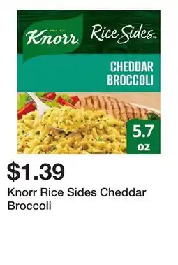 Wegmans Knorr Rice Sides Cheddar Broccoli offer