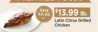 Heinen's Latin Citrus Grilled Chicken offer