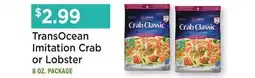 Heinen's TransOcean Imitation Crab or Lobster offer