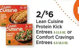 Heinen's Lean Cuisine Protein Kick Entrees 5-11.5 OZ. or Comfort Cravings Entrees 8.5-10.5 OZ offer