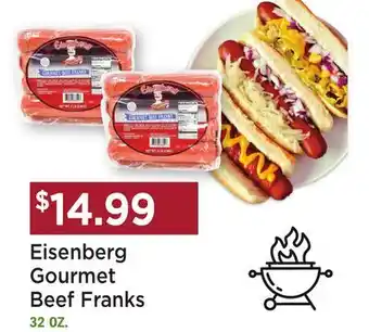 Heinen's Eisenberg Gourmet Beef Franks offer