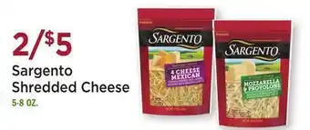 Heinen's Sargento Shredded Cheese offer