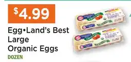 Heinen's EggLand's Best Large Organic Eggs offer