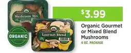 Heinen's Organic Gourmet or Mixed Blend Mushrooms offer
