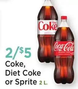 Heinen's Coke, Diet Coke or Sprite offer
