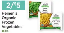Heinen's Heinen's Organic Frozen Vegetables offer