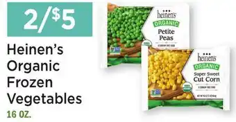 Heinen's Heinen's Organic Frozen Vegetables offer