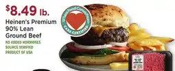 Heinen's Heinen's Premium 90% Lean Ground Beef offer